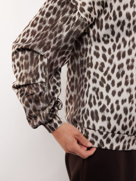 G-maxx Brittany Longsleeve Sweater sand/olive green - Afbeelding 3