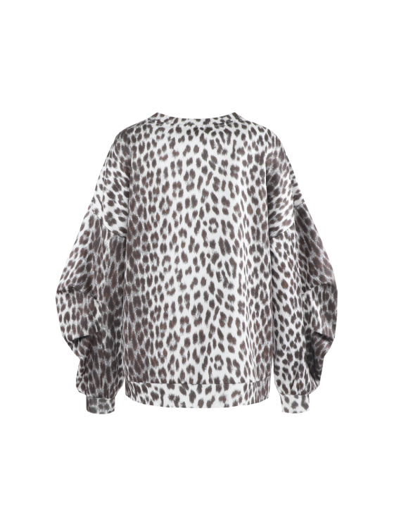 G-maxx Brittany Longsleeve Sweater sand/olive green - Afbeelding 5