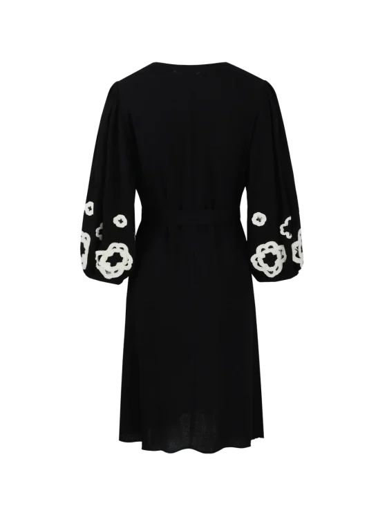 C&S Lissabon Jurk zwart - Afbeelding 4