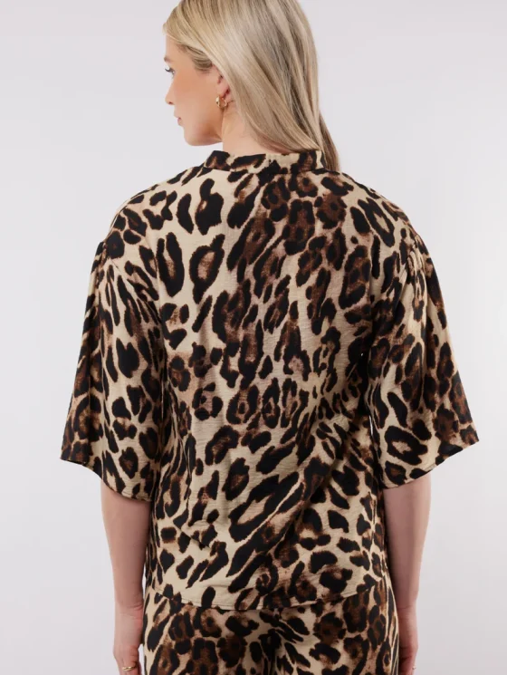 C&S Barra Top offwhite zwart - Afbeelding 4