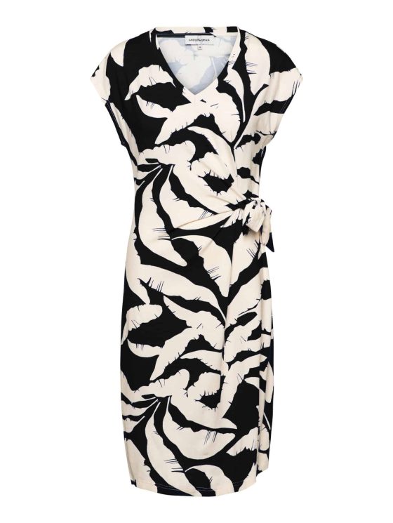 Co Woman Lizzy Banana Leaf zwart multi