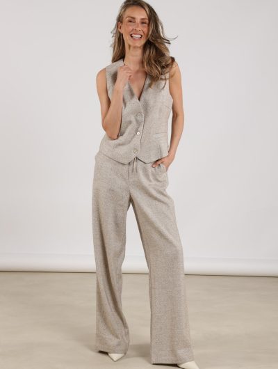 Nukus Vera Broek Strass zand