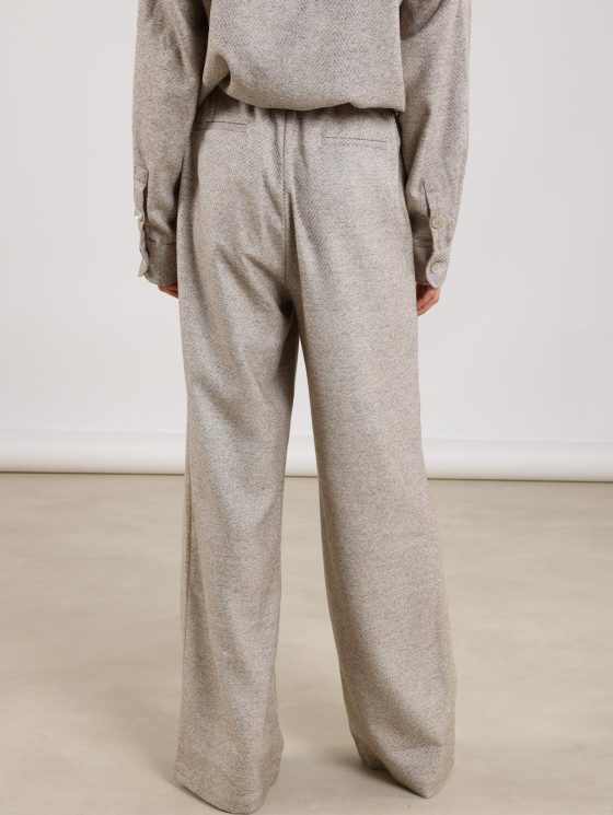 Nukus Vera Broek Strass zand - Afbeelding 8