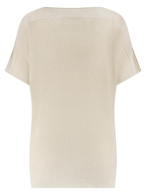 Nukus Merla Top Lurex zand - Afbeelding 7