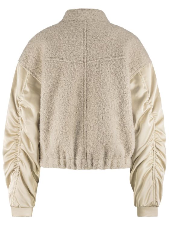 Nukus Baltimore Jacket Satin zand - Afbeelding 7