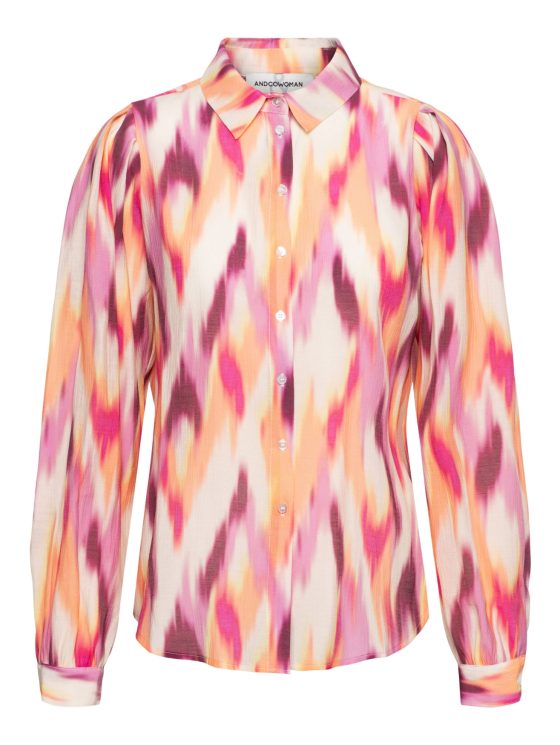 Co Woman Apollo Ikat peach orange multi - Afbeelding 3