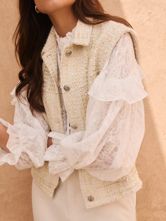 C&S Kamyla Jacket zand - Afbeelding 3