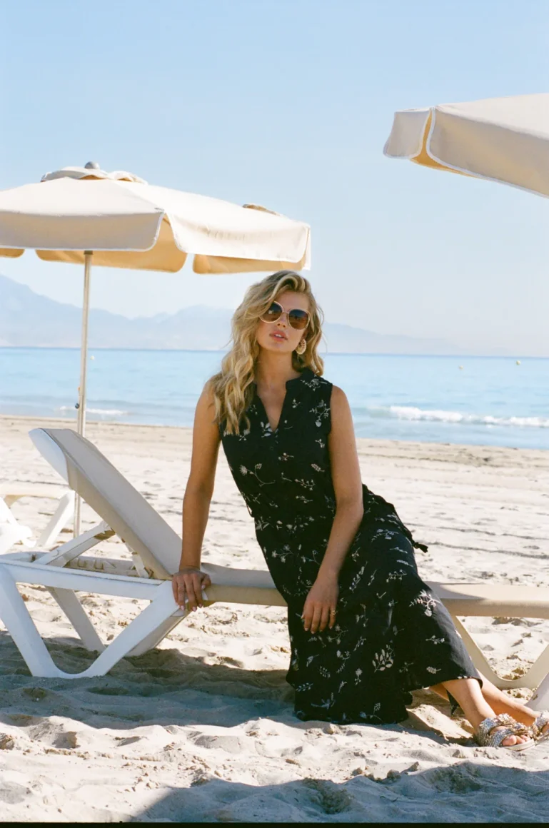 C&S Sorrento Jurk zwart - Afbeelding 2