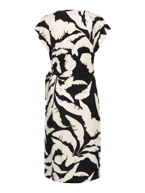 Co Woman Lizzy Banana Leaf zwart multi - Afbeelding 2