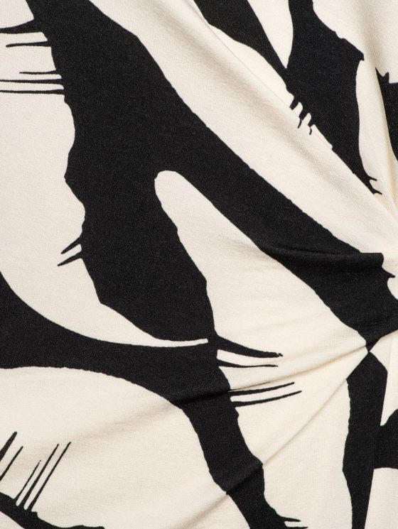 Co Woman Lizzy Banana Leaf zwart multi - Afbeelding 4