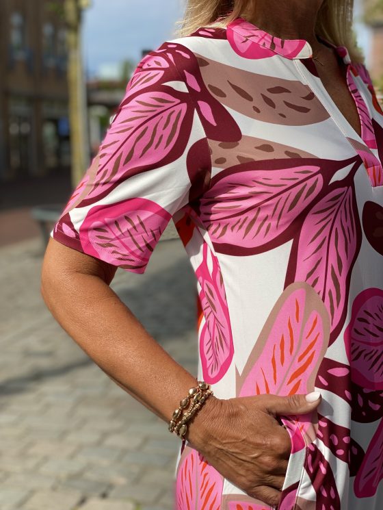 Angelle Milan by Angi Travelstof Tuniek Korte Mouw 1467/25779 - Afbeelding 4