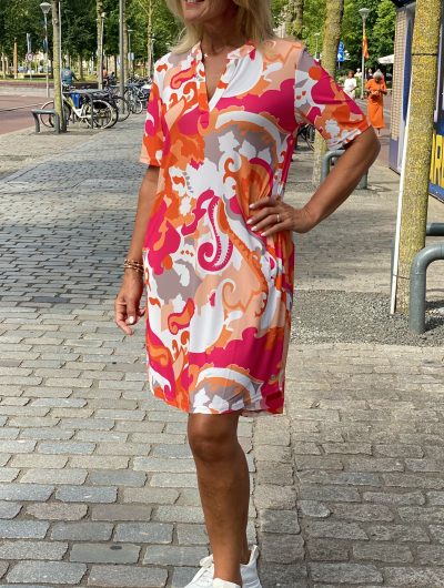 Angelle Milan by Angi Travelstof Tuniek Korte Mouw 1467/25764