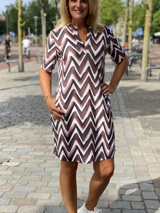 Angelle Milan by Angi Travelstof Tuniek Korte Mouw 1467/25778 - Afbeelding 2