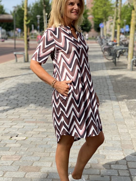 Angelle Milan by Angi Travelstof Tuniek Korte Mouw 1467/25778