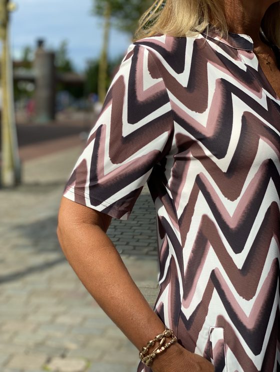 Angelle Milan by Angi Travelstof Tuniek Korte Mouw 1467/25778 - Afbeelding 4