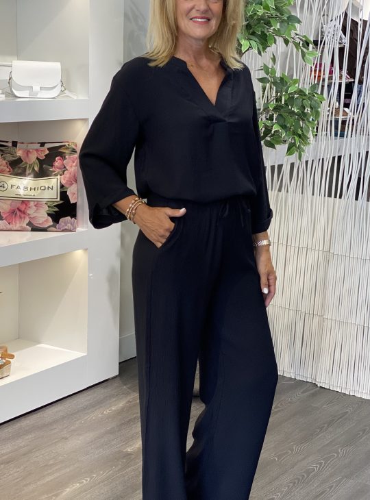 Freequent Laguna Broek zwart