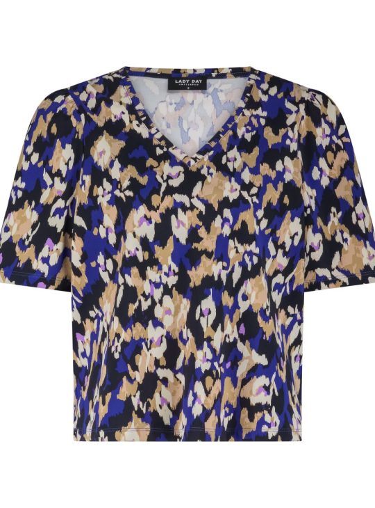 Lady Day Travelstof Aya Top faye print