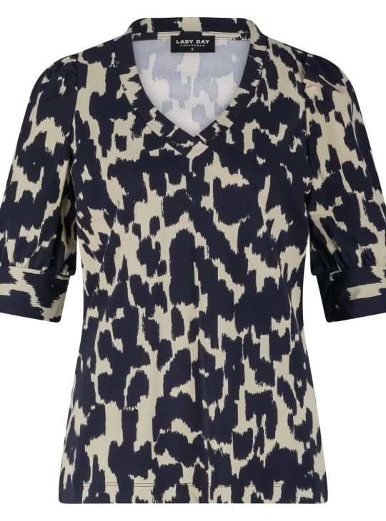 Lady Day Travelstof Alice Top rivka print