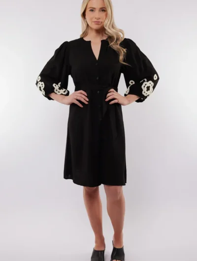 C&S Lissabon Jurk zwart