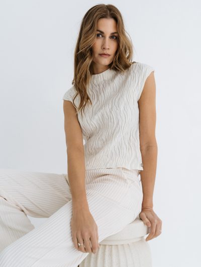 Maicazz Pilen Top offwhite