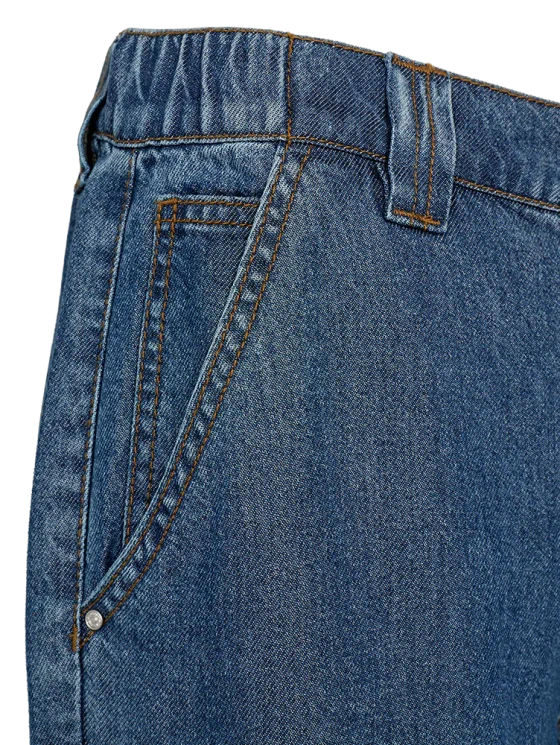 Freequent Milo Broek L32 medium blue denim - Afbeelding 5
