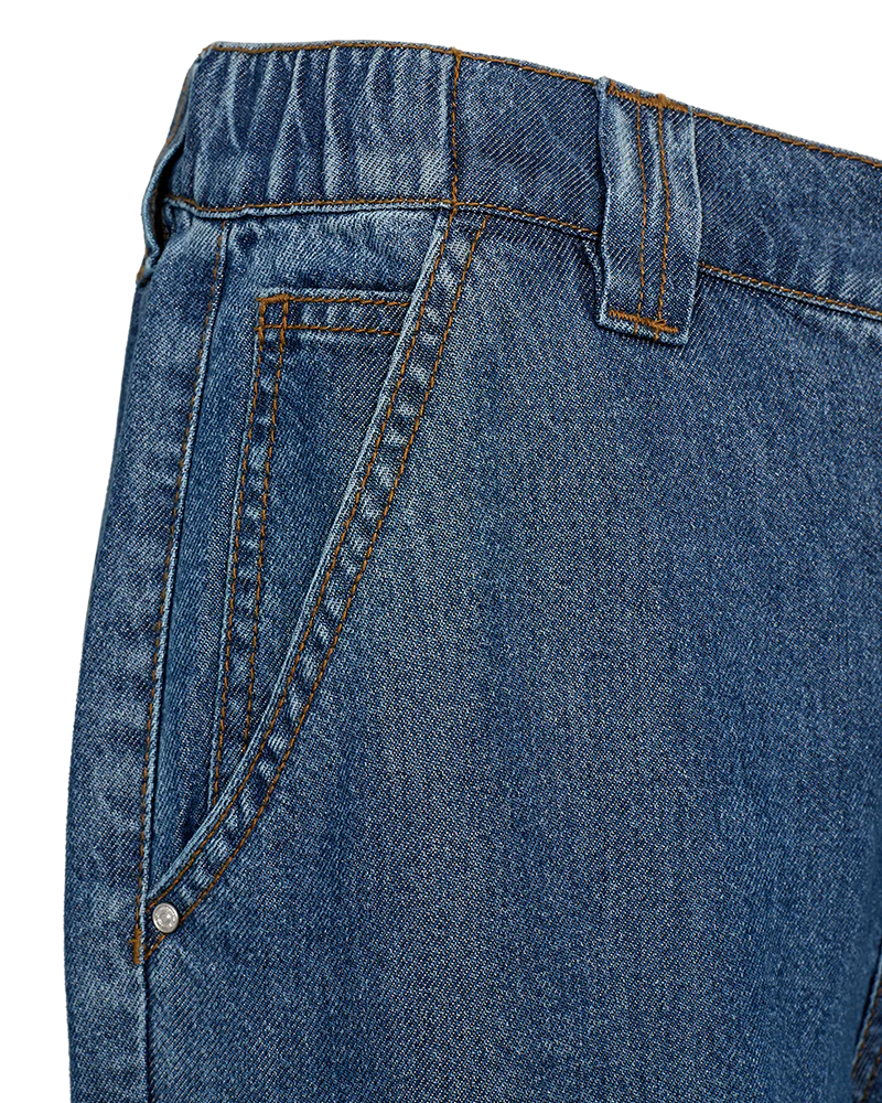 Freequent Milo Broek L32 medium blue denim - Afbeelding 5