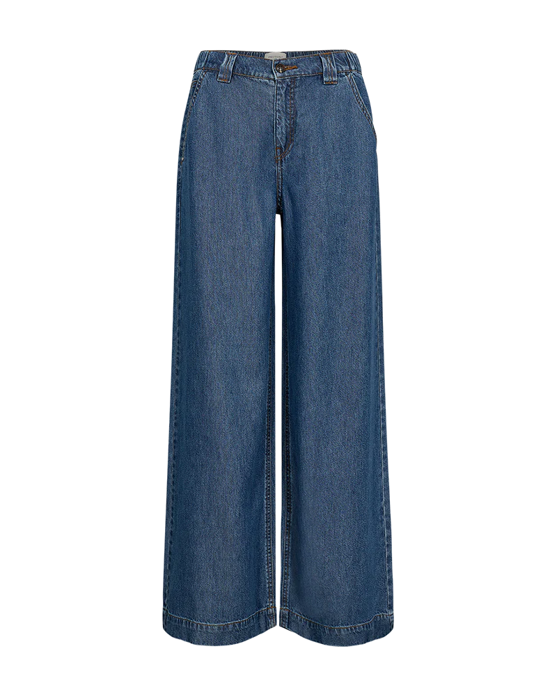 Freequent Milo Broek L32 medium blue denim - Afbeelding 3