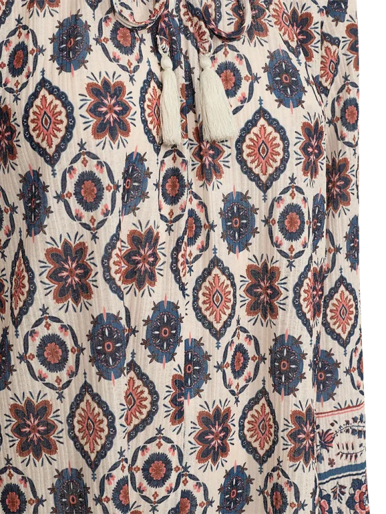 Freequent Nomes Blouse moonbeam w. baked apple - Afbeelding 7