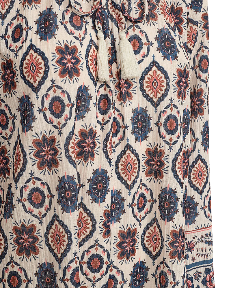 Freequent Nomes Blouse moonbeam w. baked apple - Afbeelding 7