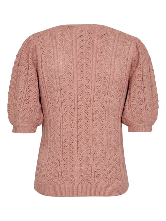 Freequent Clarry Pullover light mahogany melange - Afbeelding 6