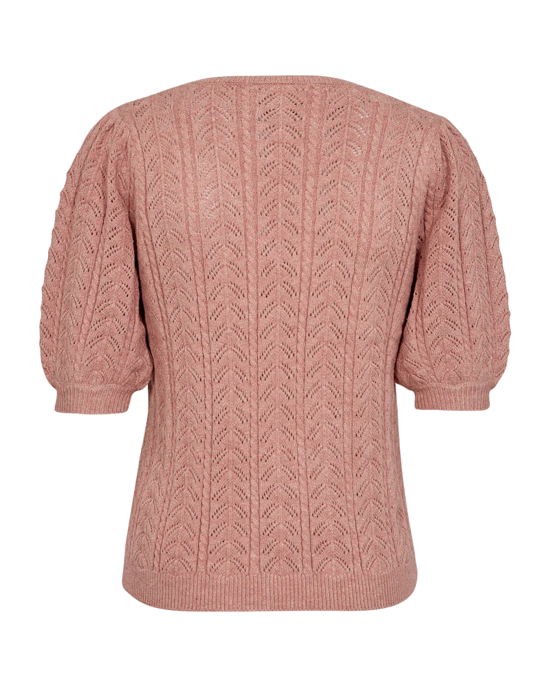 Freequent Clarry Pullover light mahogany melange - Afbeelding 6