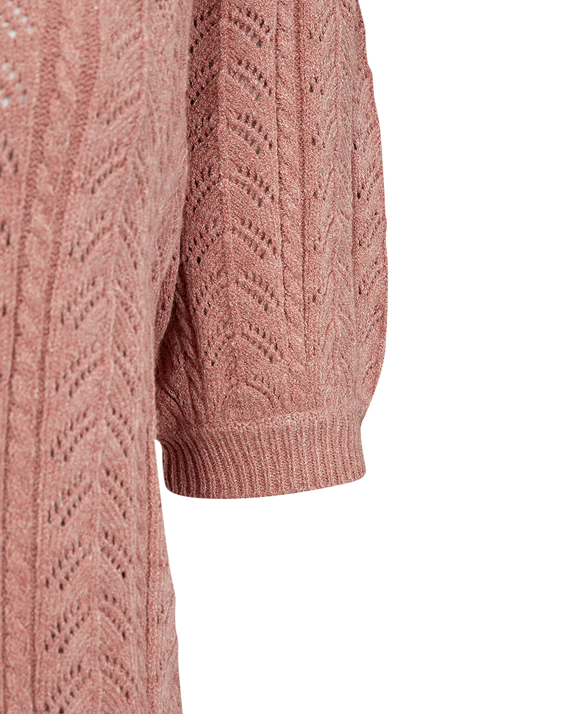 Freequent Clarry Pullover light mahogany melange - Afbeelding 7