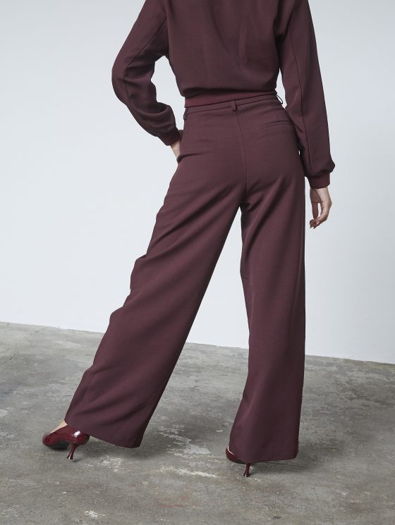 Sisterspoint Great Wijde Broek deep bordeaux - Afbeelding 2