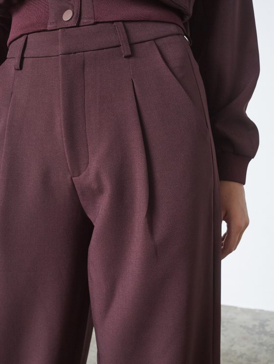 Sisterspoint Great Wijde Broek deep bordeaux - Afbeelding 3