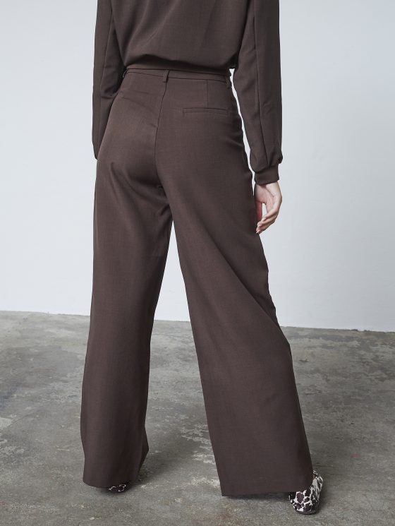 Sisterspoint Great Wijde Broek dark chocolate - Afbeelding 2