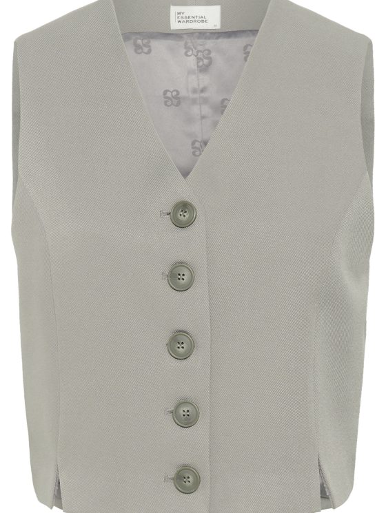 My Essential Wardrobe DisaMW Vest Gilet moon mist - Afbeelding 4