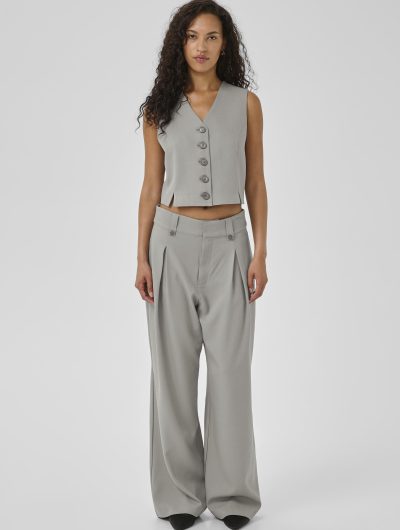 My Essential Wardrobe DisaMW High Wide Pantalon moon mist