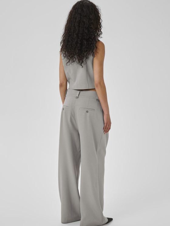My Essential Wardrobe DisaMW High Wide Pantalon moon mist - Afbeelding 3