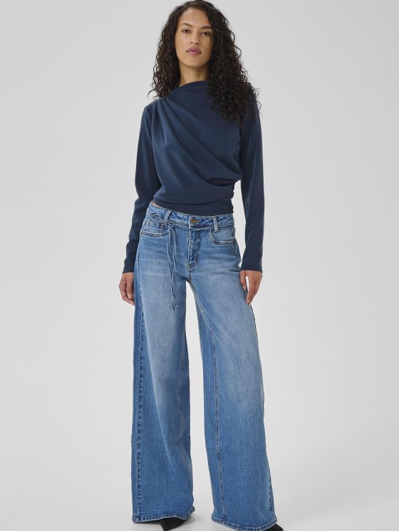My Essential Wardrobe HelleMW Blouse Top after midnight - Afbeelding 2