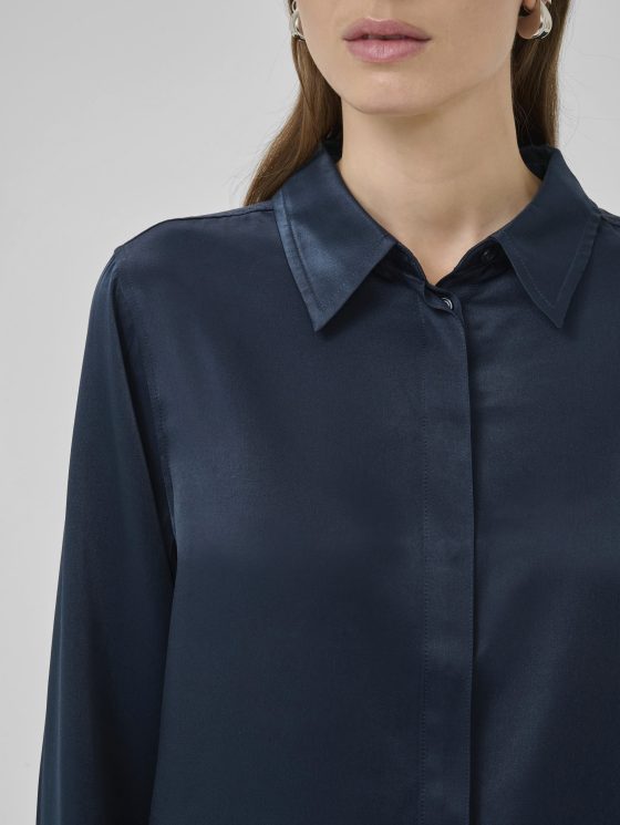 My Essential Wardrobe EstelleMW Short Shirt Blouse after midnight - Afbeelding 3