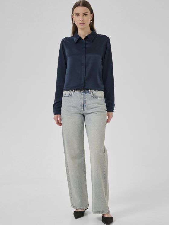 My Essential Wardrobe EstelleMW Short Shirt Blouse after midnight - Afbeelding 6