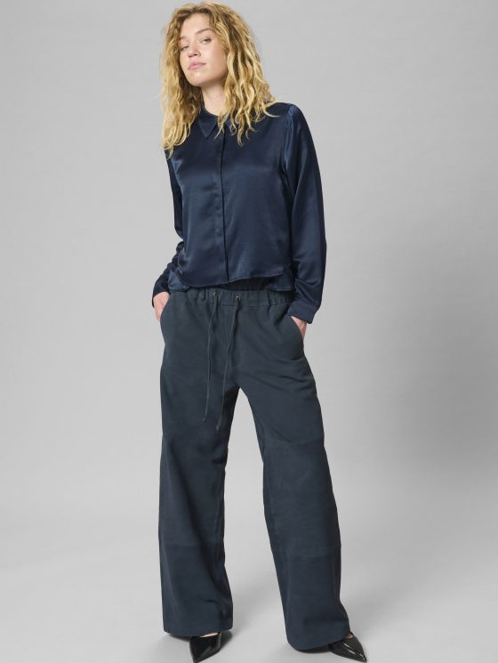 My Essential Wardrobe EstelleMW Short Shirt Blouse after midnight - Afbeelding 4