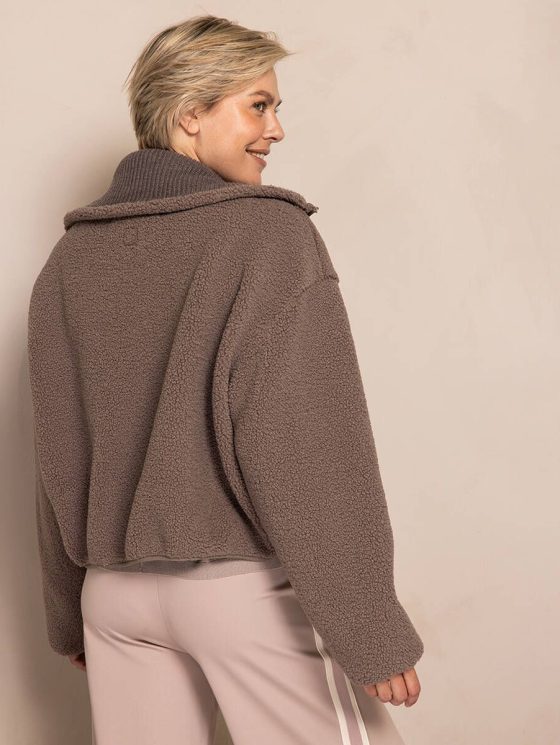 Zhrill Zira Teddy Jas taupe - Afbeelding 2