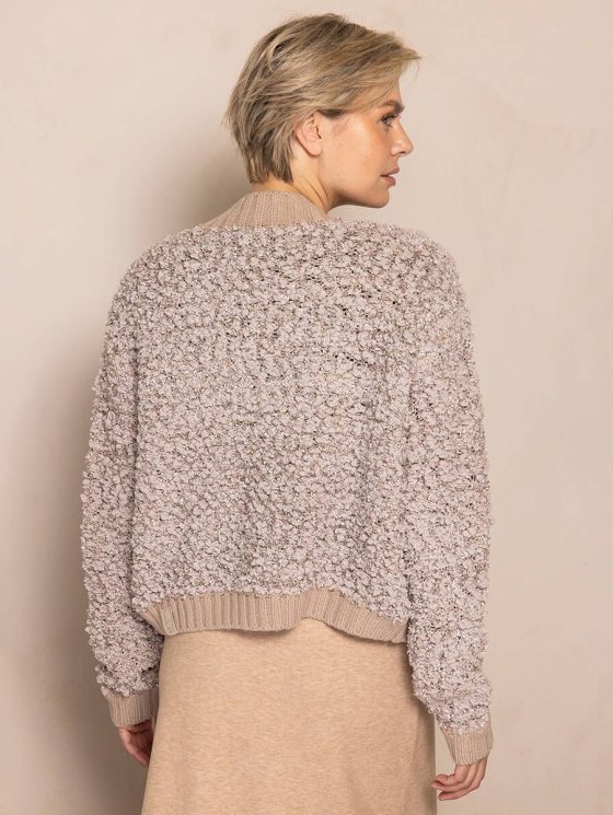 Zhrill Gloria Fray Vest taupe - Afbeelding 3