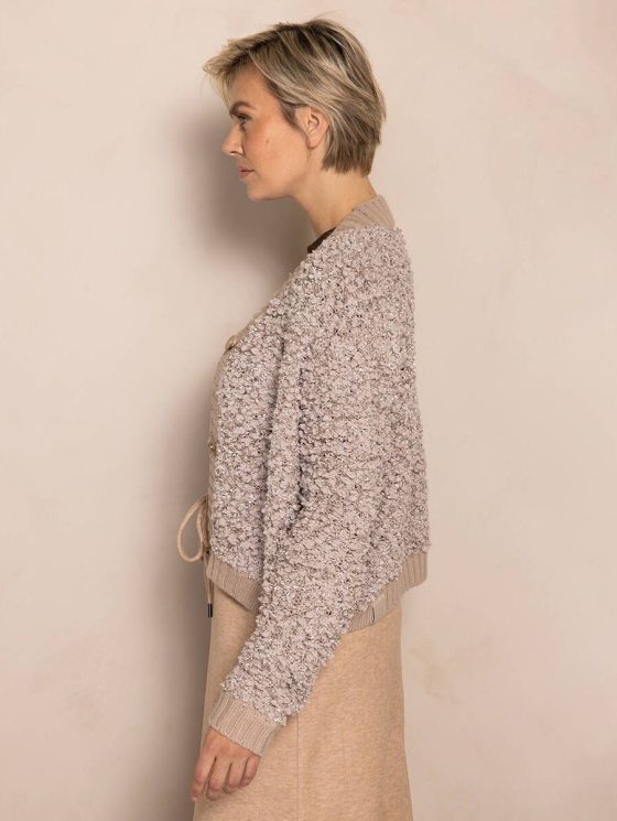 Zhrill Gloria Fray Vest taupe - Afbeelding 2