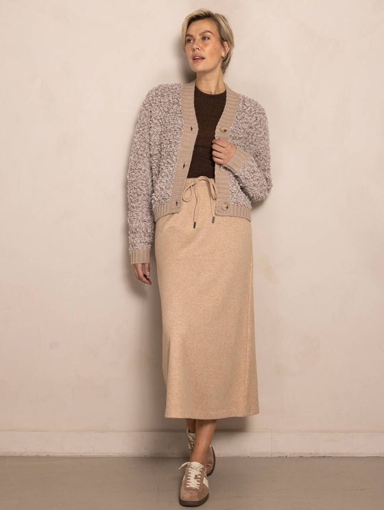 Zhrill Gloria Fray Vest taupe - Afbeelding 4