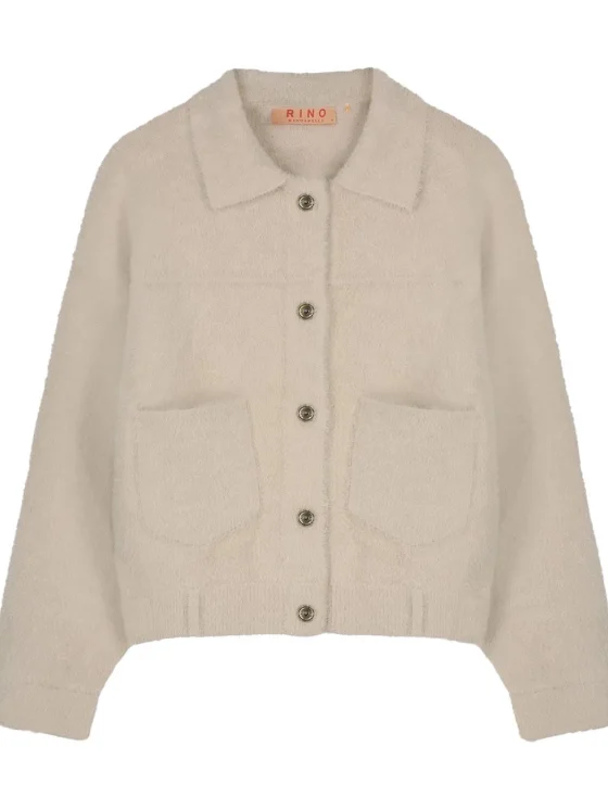Rino & Pelle Bubbly Vest stone - Afbeelding 4