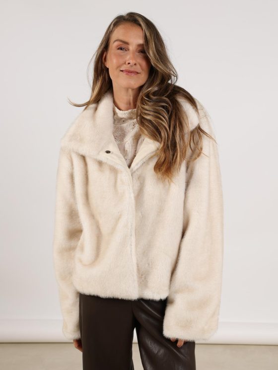 Nukus Pleun Jacket off white - Afbeelding 2
