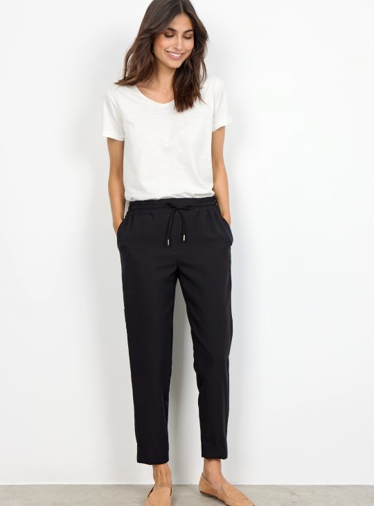 SoyaConcept Saya 1B Broek 7/8 Lengte zwart