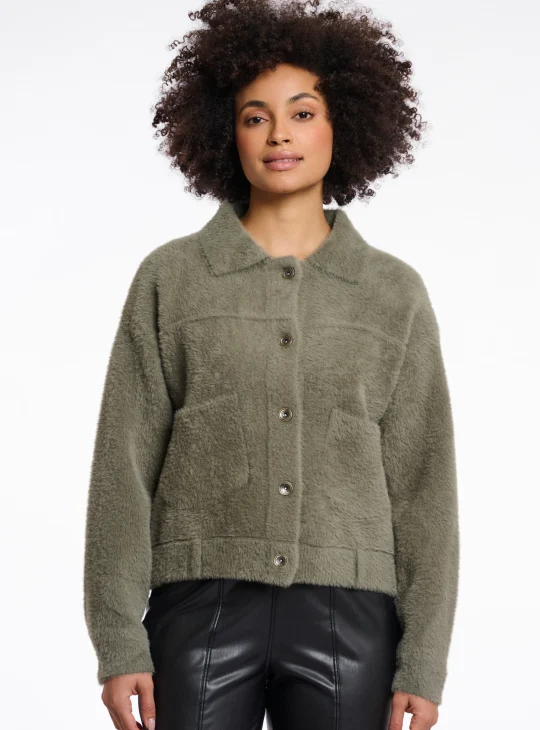 Rino & Pelle Bubbly Vest green ash